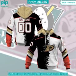 Anaheim Ducks Mix Jersey 2023 Custom Sweatshirt, Hoodie Royal Pic of yours