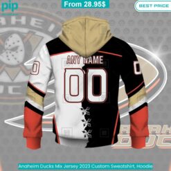 Anaheim Ducks Mix Jersey 2023 Custom Sweatshirt, Hoodie Studious look