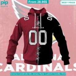 Arizona Cardinals Mix Jersey Style Custom Hoodie, Shirt Loving, dare I say?