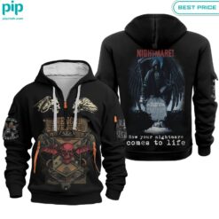 Avenged Sevenfold Nightmare Half Zip Hoodie Handsome as usual