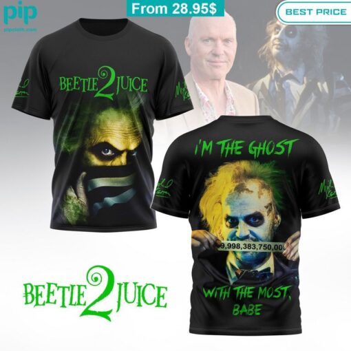 Beetlejuice Beetlejuice With Most Babe Shirt Cuteness overloaded