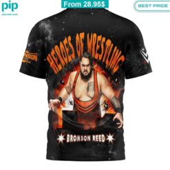 Bronson Reed Heroes of Wrestling Shirt Gang of rockstars