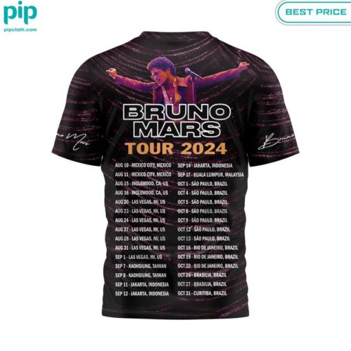 Bruno Mars Tour 2024 Shirt Best picture ever