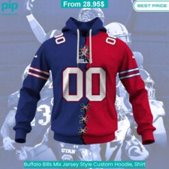 Buffalo Bills Mix Jersey Style Custom Hoodie, Shirt Elegant and sober Pic