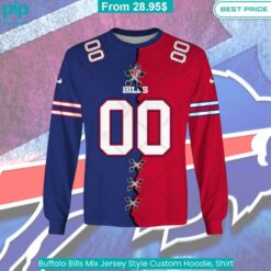 Buffalo Bills Mix Jersey Style Custom Hoodie, Shirt This place looks exotic.