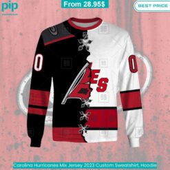 Carolina Hurricanes Mix Jersey 2023 Custom Sweatshirt, Hoodie Good one dear