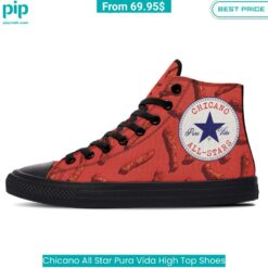 Chicano All Star Pura Vida High Top Shoes Wow, cute pie