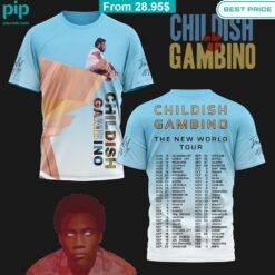 Childish Gambino The New World Tour Shirt soft