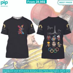 Deadpool and Wolverine Paris Olympics 2024 Shirt trendy