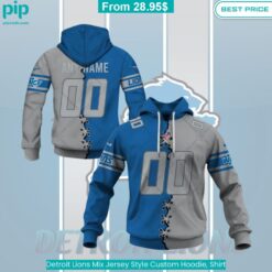 Detroit Lions Mix Jersey Style Custom Hoodie, Shirt I like your hairstyle