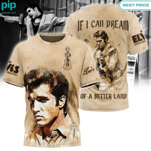 Elvis Presley If I Can Dream T Shirt Heroine