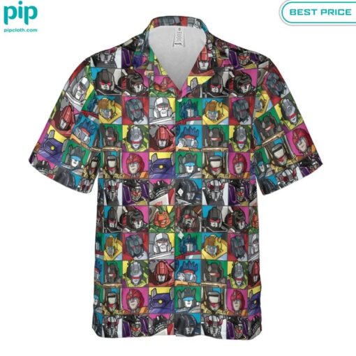 Epic Transformations Transformers Hawaiian Shirt Stand easy bro