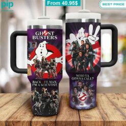 Ghostbusters Who Ya Gonna Call Stanley Tumbler With Straw nice