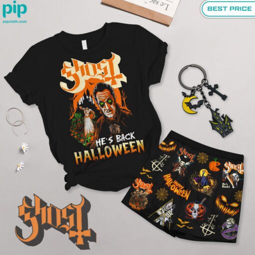 He's Back Halloween Ghost Band Women Shirt and Short You are always best dear