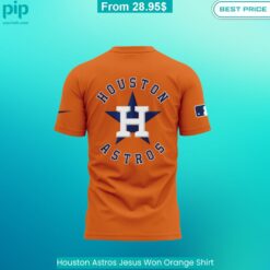 Houston Astros Jesus Won Orange Shirt Selfie expert