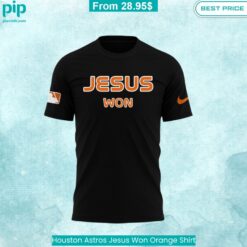 Houston Astros Jesus Won Orange Shirt Trending picture dear