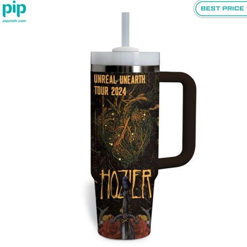 Hozier Unreal Unearth 2024 tour Tumbler 40 OZ With Straw cool