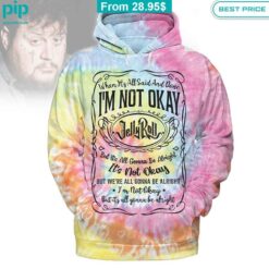 I am Not Okay Jelly Roll Jack Daniel's Tie Dye Shirts trendy