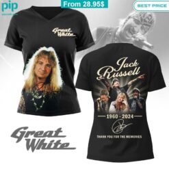 Jack Russell Great White 1960 2024 Shirt You look so healthy and fit