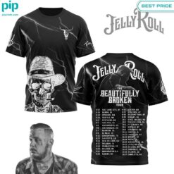 Jelly Roll The Beautifully Broken Tour 2024 Shirt fashion