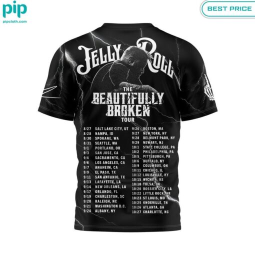 Jelly Roll The Beautifully Broken Tour 2024 Shirt fashion