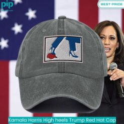 Kamala Harris High heels Trump Red Hat Cap It is too funny