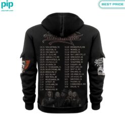 King Diamond World Tour 2024 Half Zip Hoodie Royal Pic of yours