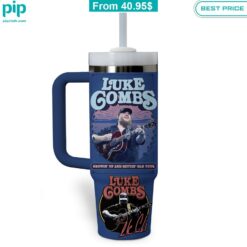 Luke Combs #1 Fan Custom Stanley Tumbler with Straw cool