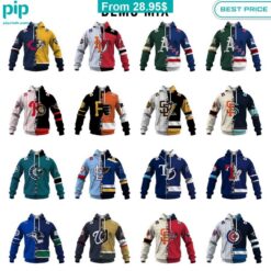 MLB Mix NHL Special Design Custom Name And Number Hoodie Best couple on earth