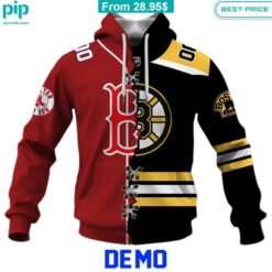 MLB Mix NHL Special Design Custom Name And Number Hoodie Nice photo dude