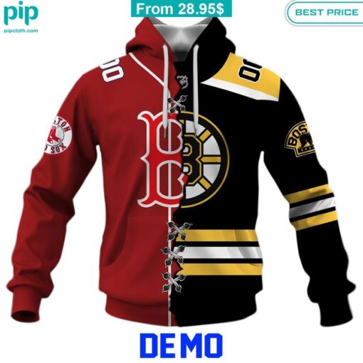 MLB Mix NHL Special Design Custom Name And Number Hoodie Nice photo dude