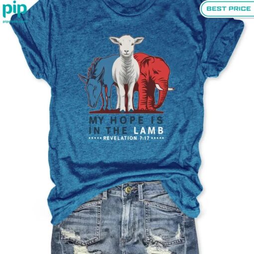 My Hope Is In The Lamb Revelation 7:17 Shirt Have you joined a gymnasium?