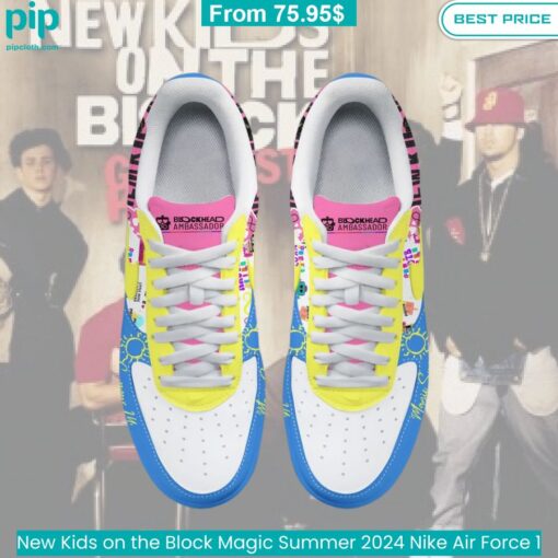 New Kids on the Block Magic Summer 2024 Nike Air Force 1 cool