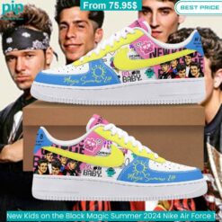 New Kids on the Block Magic Summer 2024 Nike Air Force 1 Nice photo dude