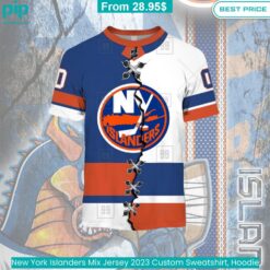 New York Islanders Mix Jersey 2023 Custom Sweatshirt, Hoodie Generous look