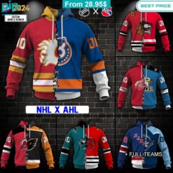 NHL Mix AHL Hockey Special Design Custom Hoodie Natural and awesome