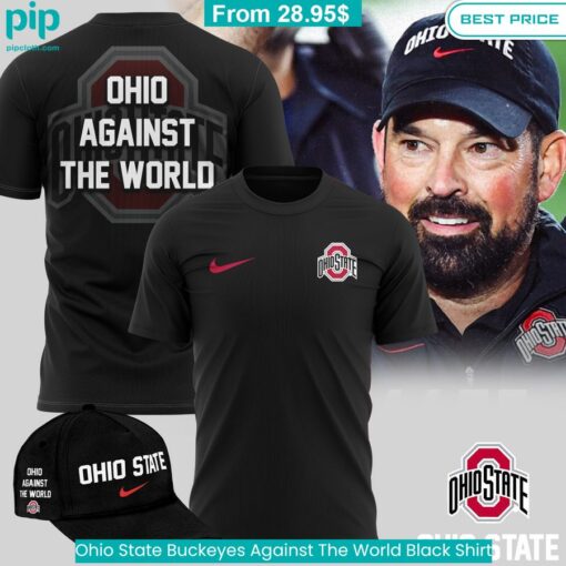 Ohio State Buckeyes Against The World Black Shirt trendy