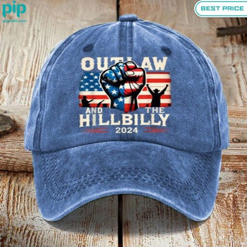 Outlaw Hillbilly 2024 Flag Hat 2024 Vote Cap Impressive picture.