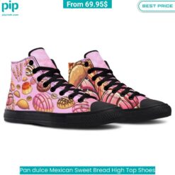 Pan dulce Mexican Sweet Bread High Top Shoes This place looks exotic.