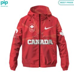 Paris Olympics 2024 Team Canada Waterproof Jacket You look so healthy and fit