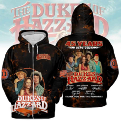 The Dukes of Hazzard 45 years Shirt trendy for fans