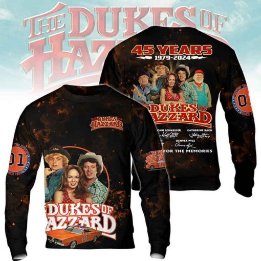 The Dukes of Hazzard 45 years Shirt trendy for fans