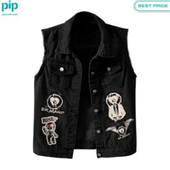 Rise Against Sleeveless Denim jacket You are always amazing