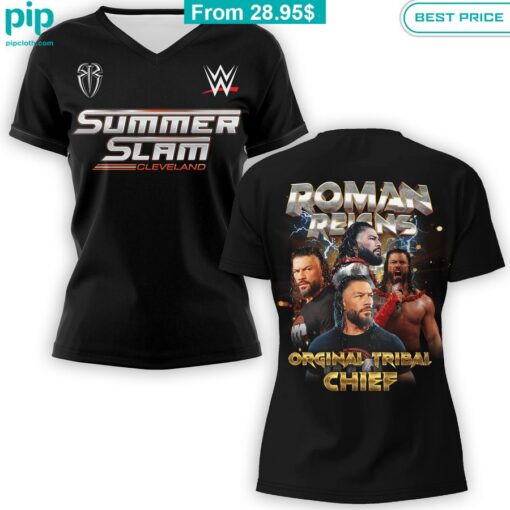 Roman Reigns SummerSlam Original Tribal Chief Shirt Natural and awesome