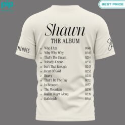 Shawn Mendes The Album Shirt This picture is worth a thousand words.