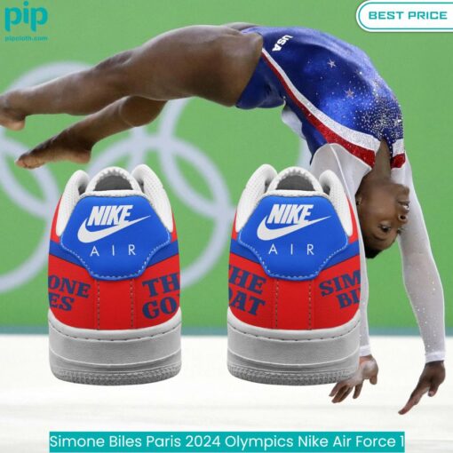 Simone Biles Paris 2024 Olympics Nike Air Force 1 comfortable