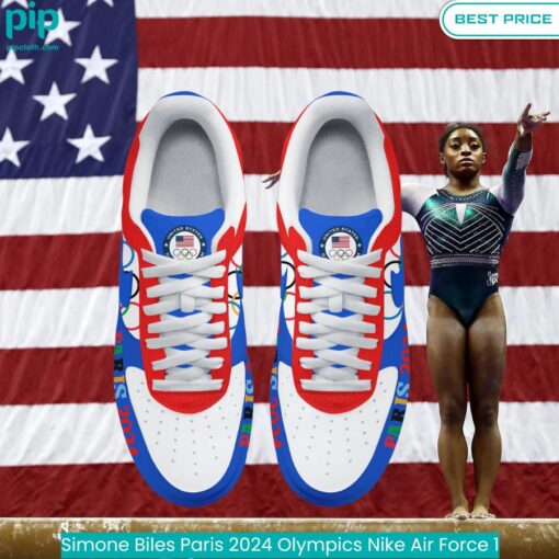 Simone Biles Paris 2024 Olympics Nike Air Force 1 Cool DP