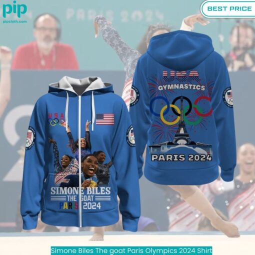 Simone Biles The goat Paris Olympics 2024 Shirt Eye soothing picture dear