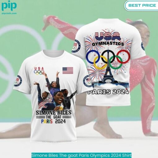 Simone Biles The goat Paris Olympics 2024 Shirt Have you joined a gymnasium?