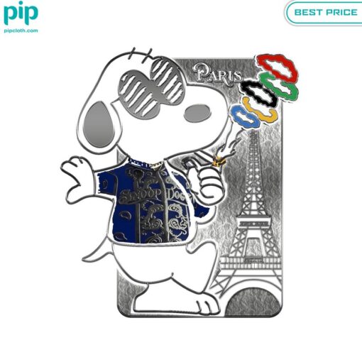 Snoop Dogg Snoopy Paris Olympics 2024 Enamel Pin You look too weak